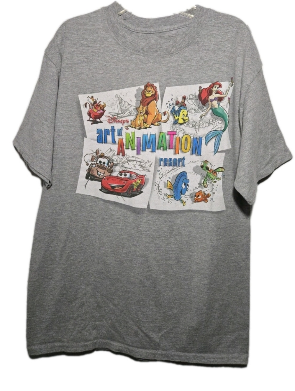 Disney Art of Animation Resort Graphic T Shirt - Unisex Size M